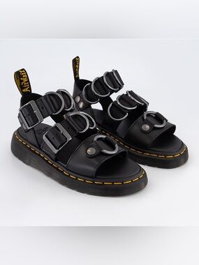 NEW Dr. Martens 
GRYPHON ALTERNATIVE LEATHER STRAP SANDALS Size 9